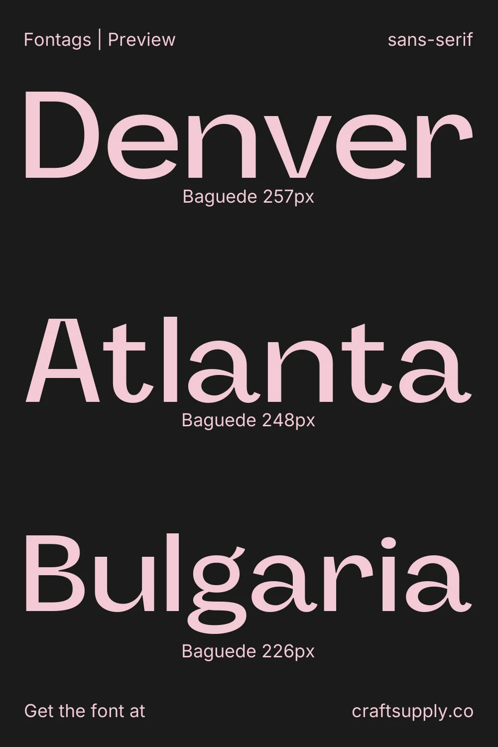 Baguede specimen 5