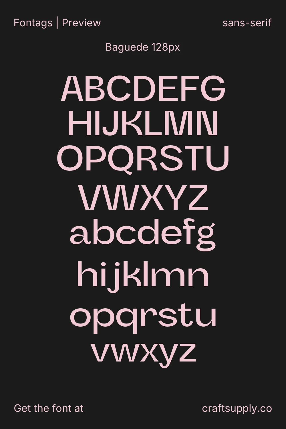 Baguede specimen 8