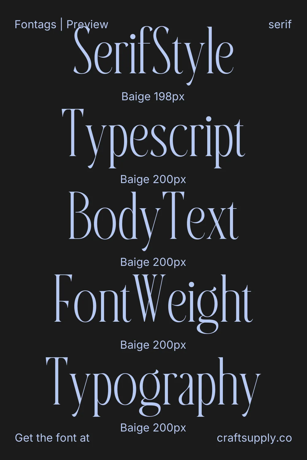 Baige specimen 9