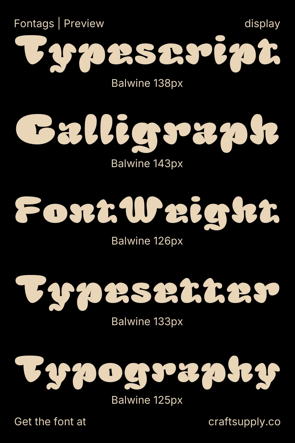 Balwine specimen 9