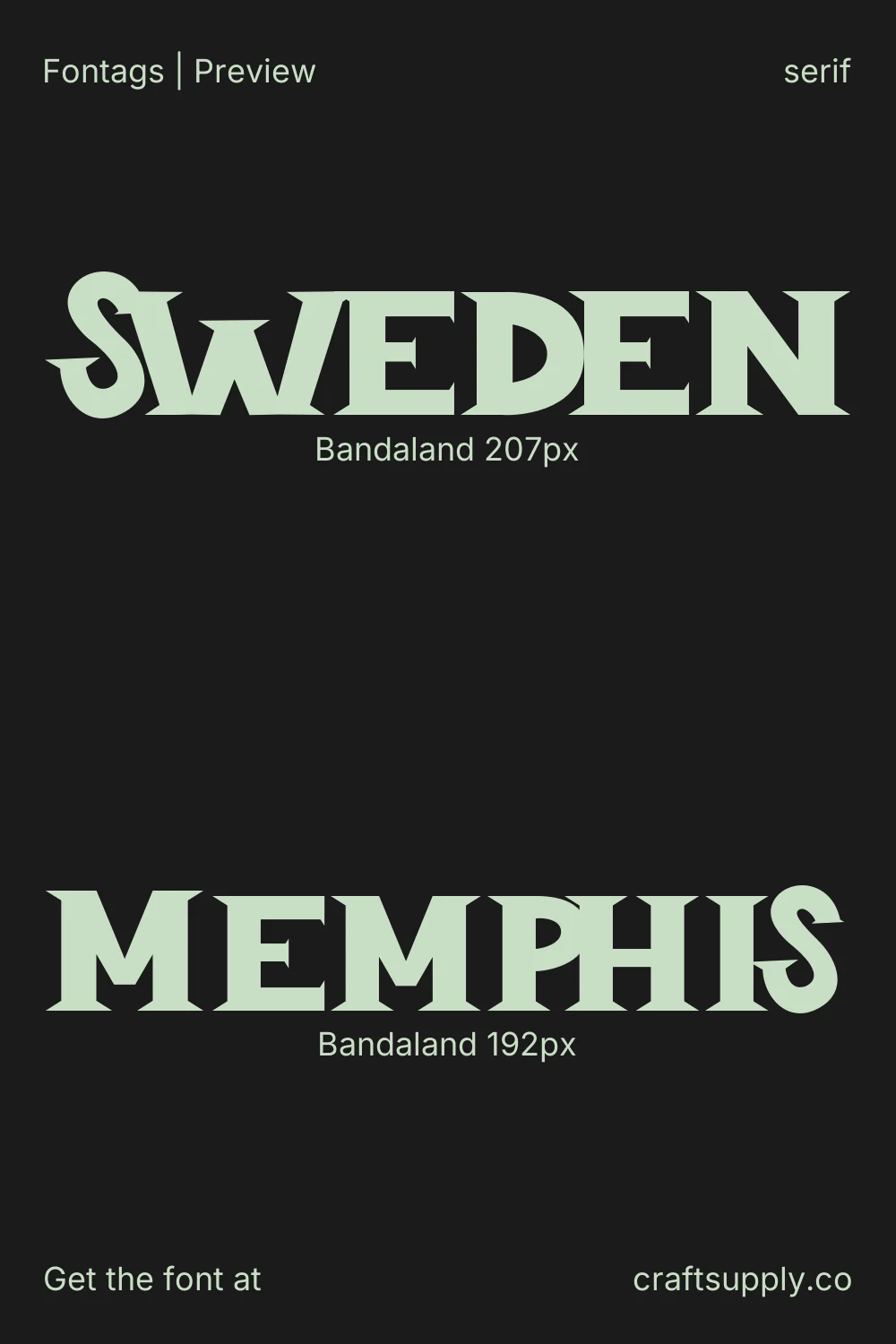 Bandaland specimen 6