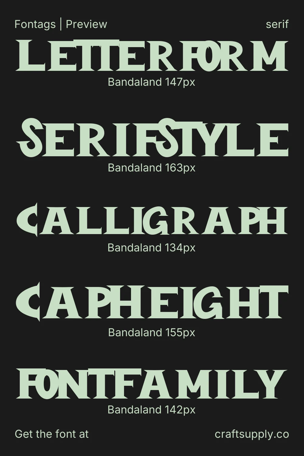 Bandaland specimen 9