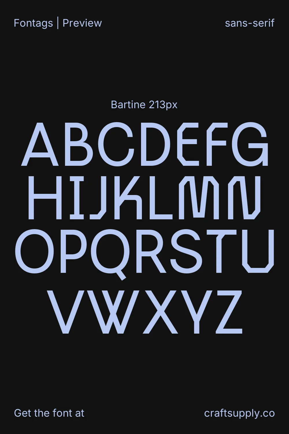 Bartine specimen 2