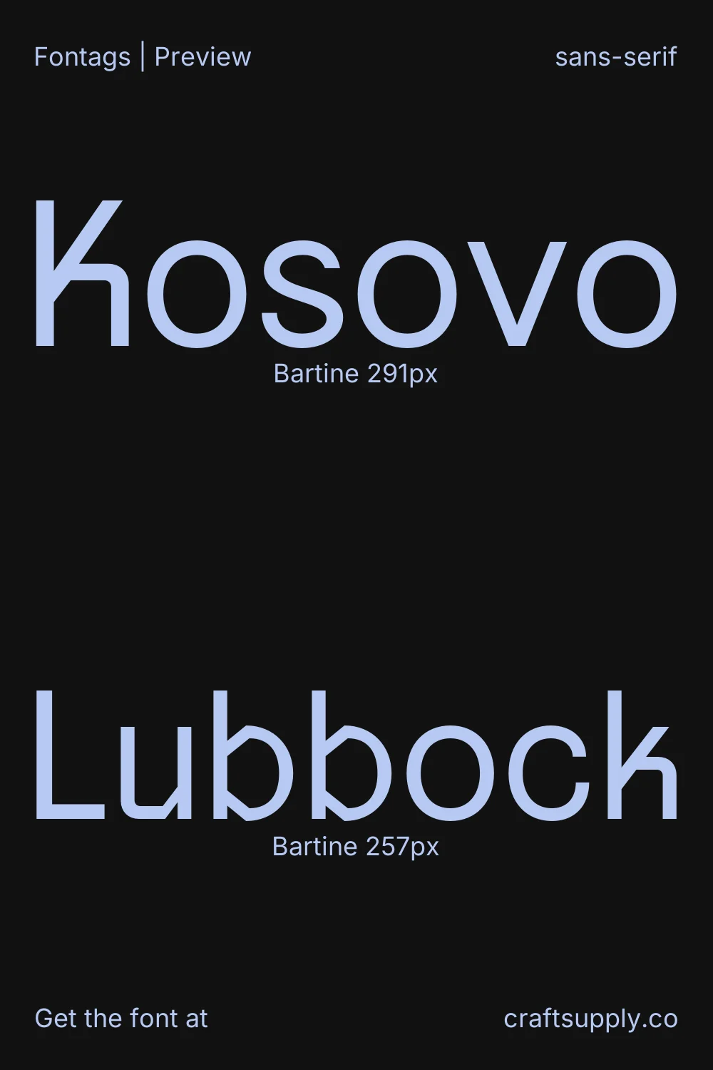 Bartine specimen 6