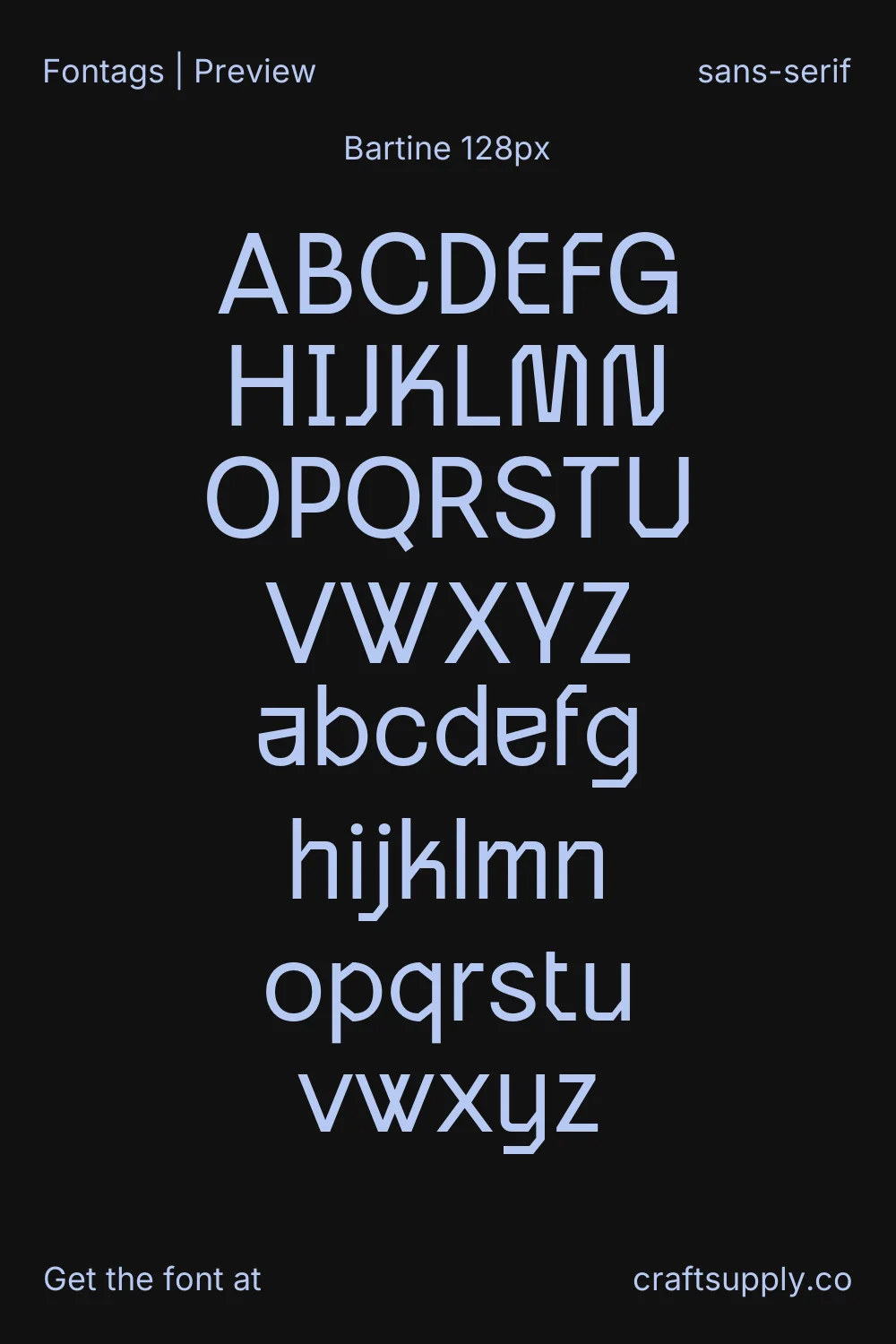 Bartine specimen 8