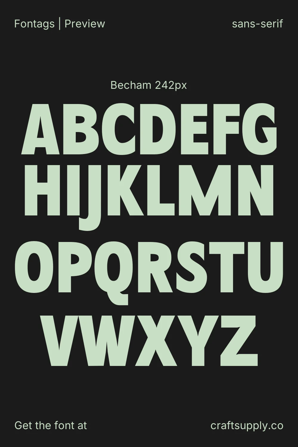 Becham specimen 2