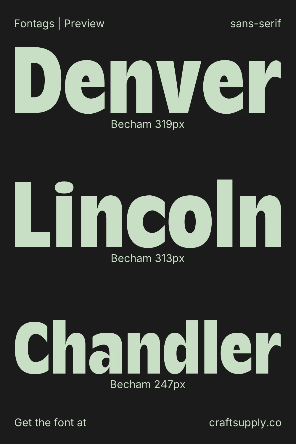 Becham specimen 5