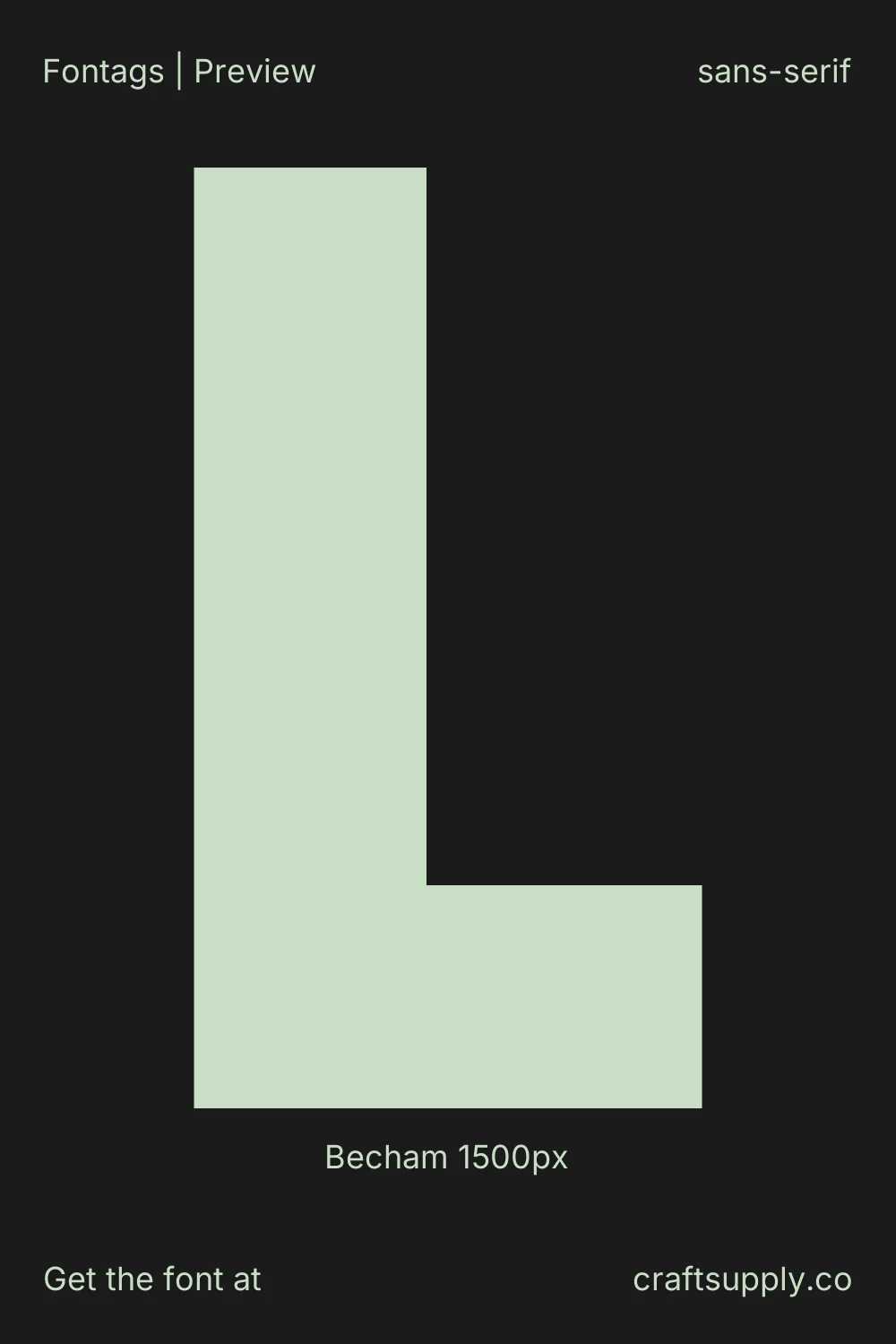 Becham specimen 7