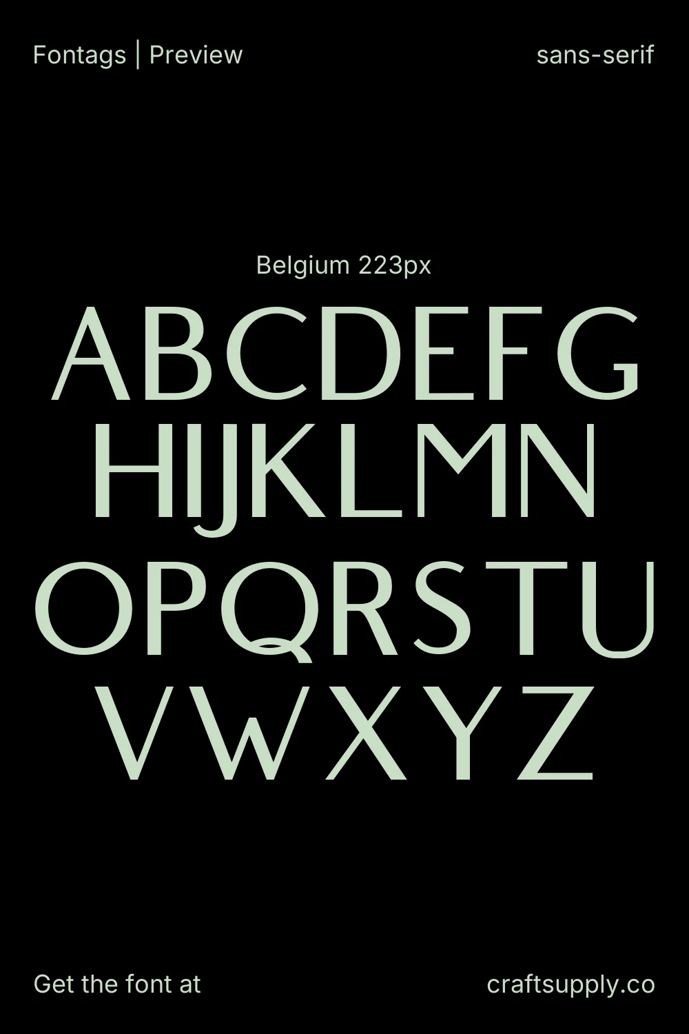 Belgium specimen 2