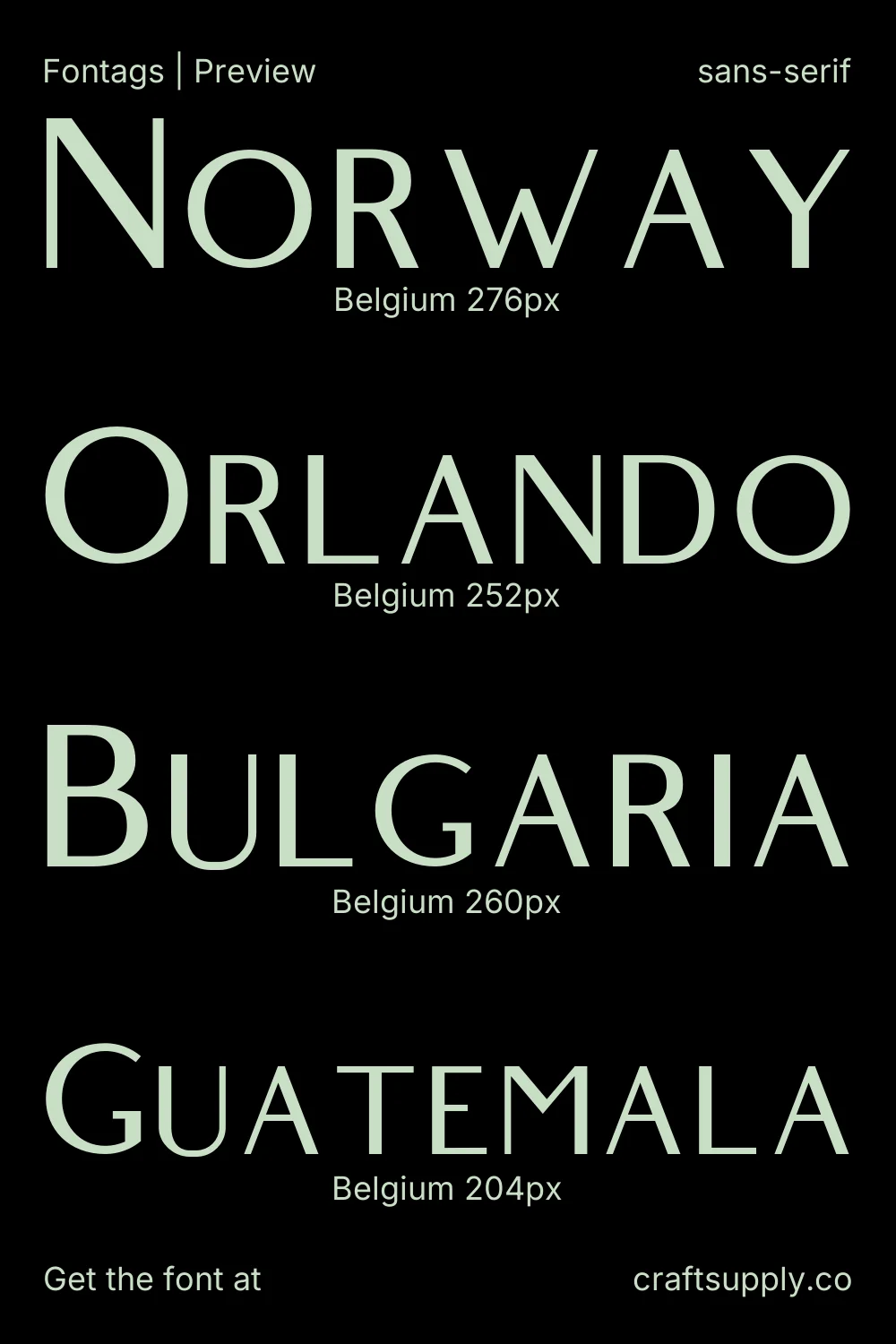 Belgium specimen 4