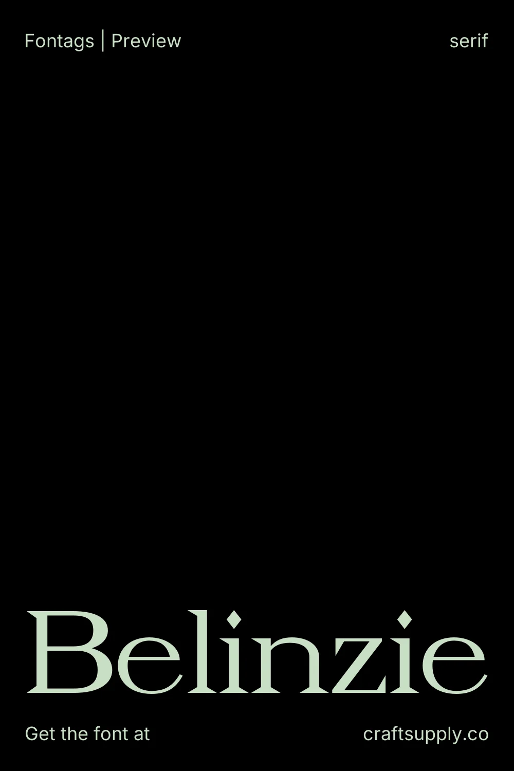Belinzie specimen 1