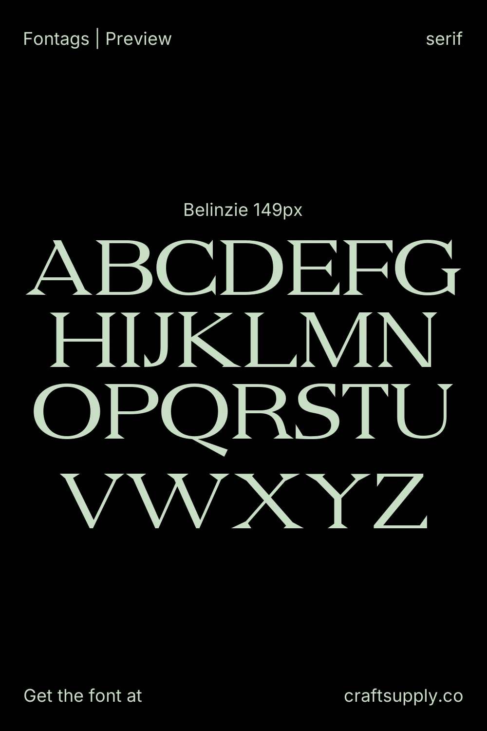 Belinzie specimen 2