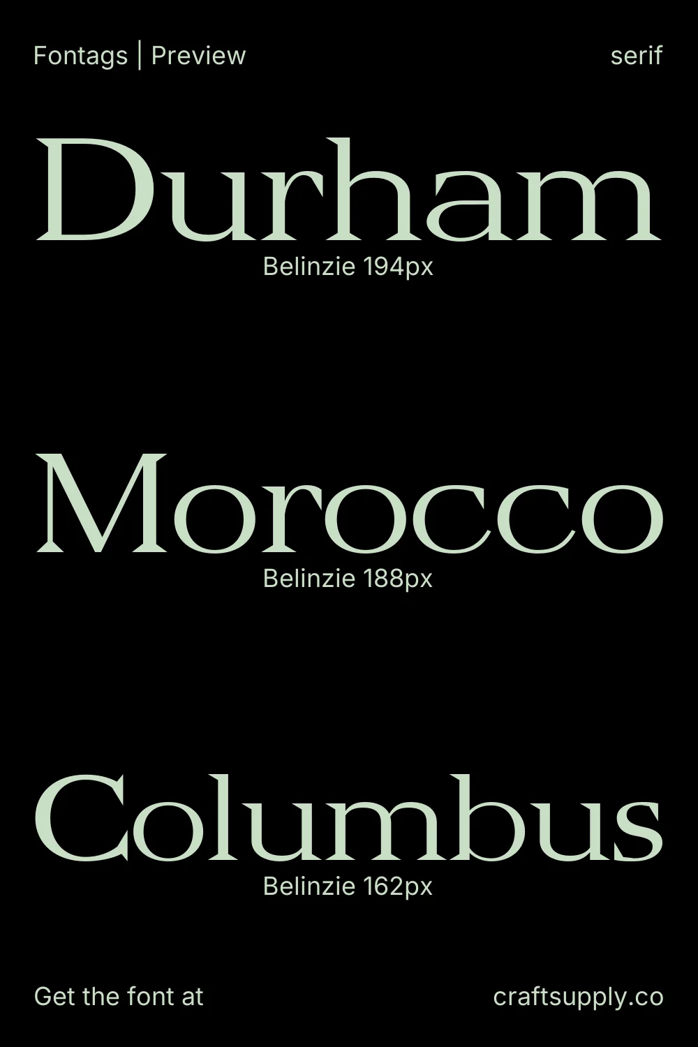Belinzie specimen 5