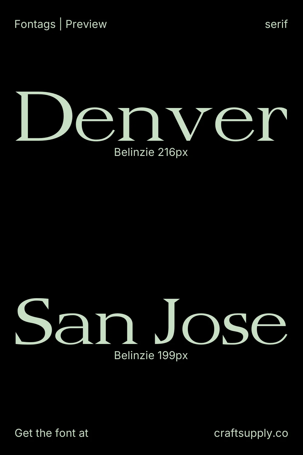 Belinzie specimen 6