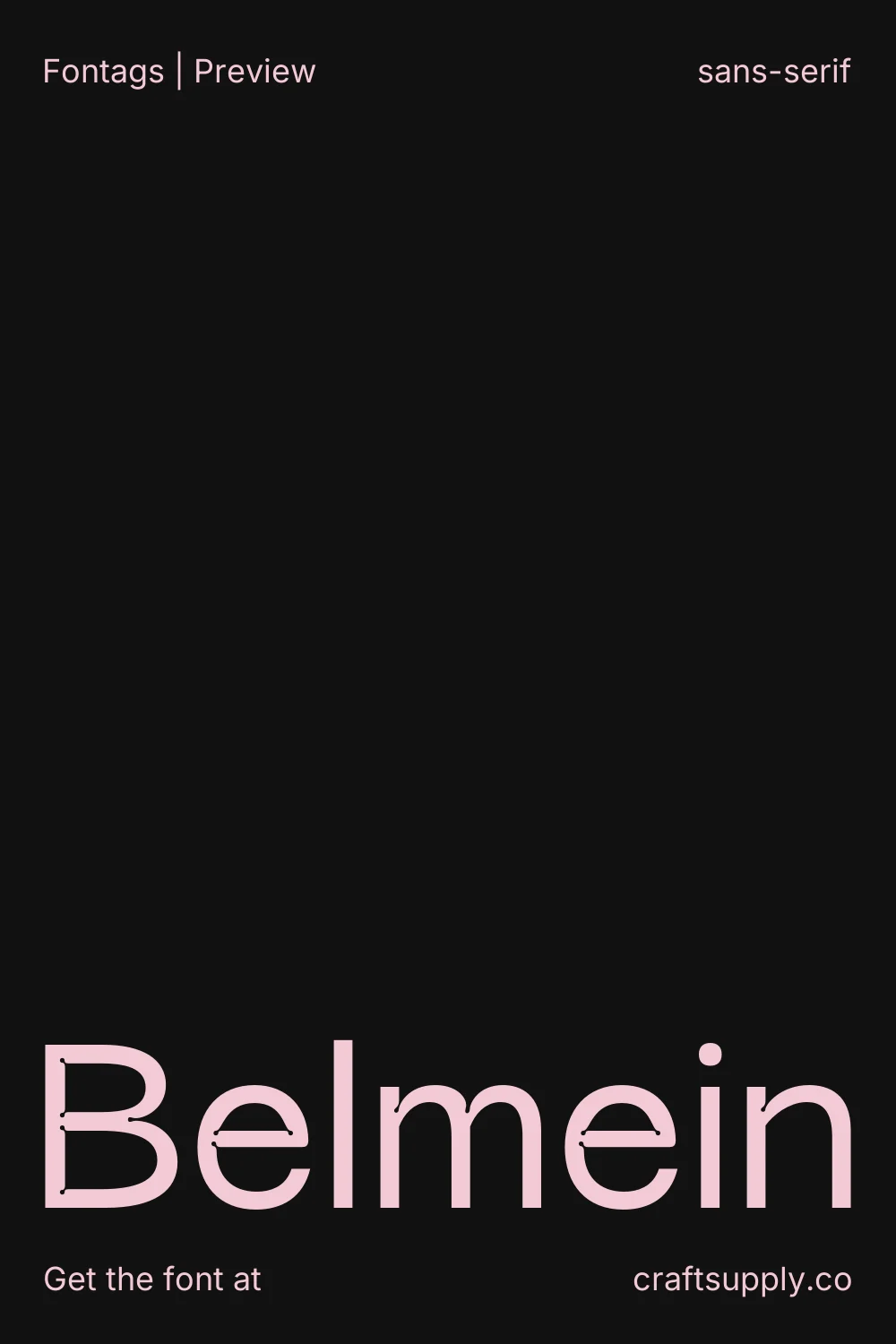 Belmein specimen 1