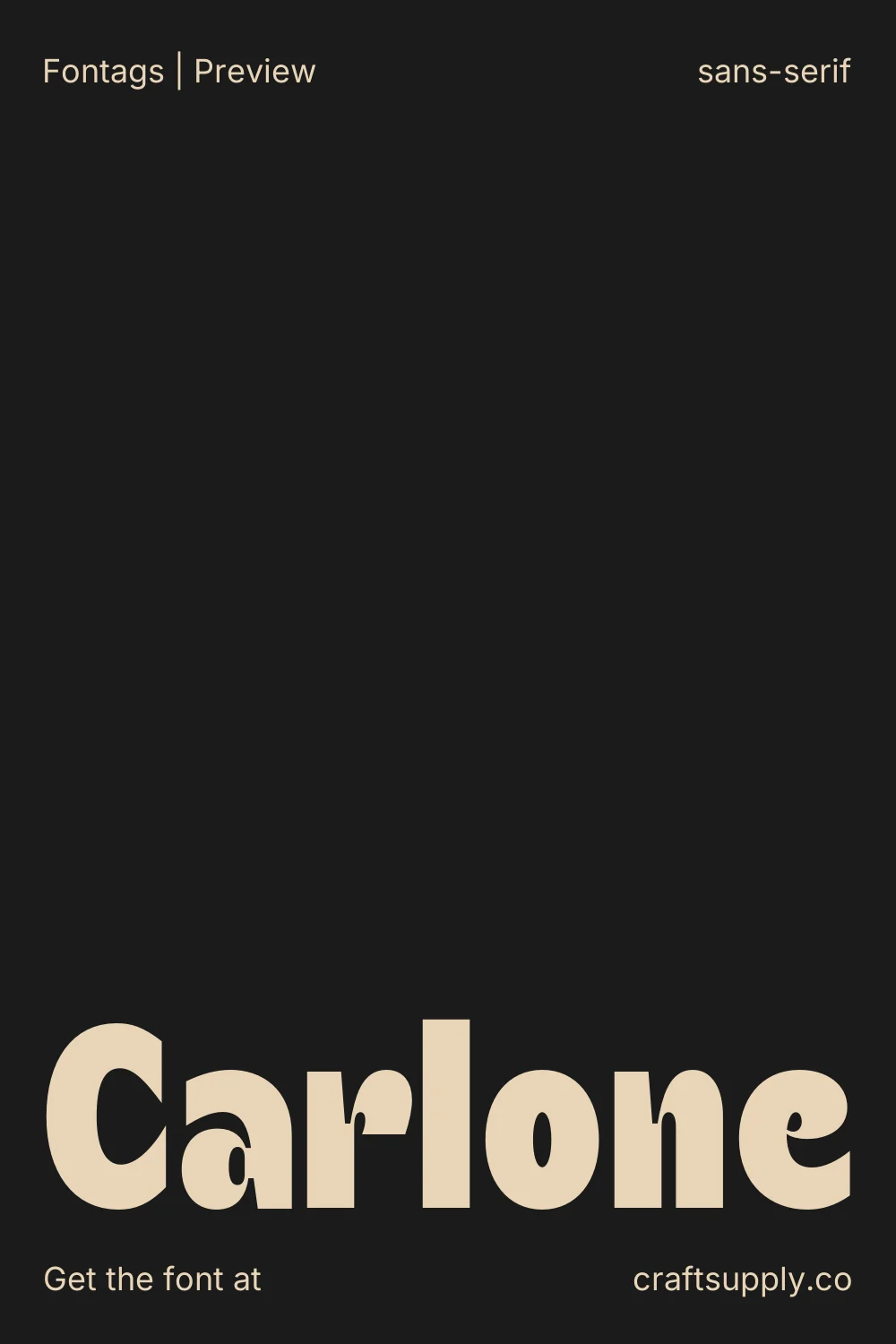 Carlone specimen 1
