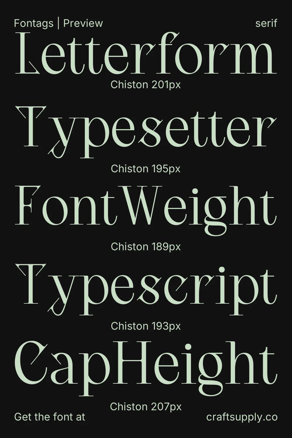 Chiston specimen 9