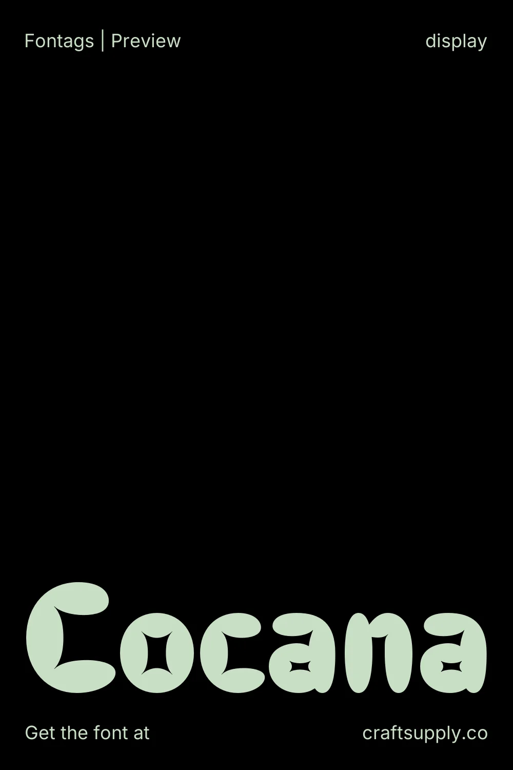 Cocana specimen 1