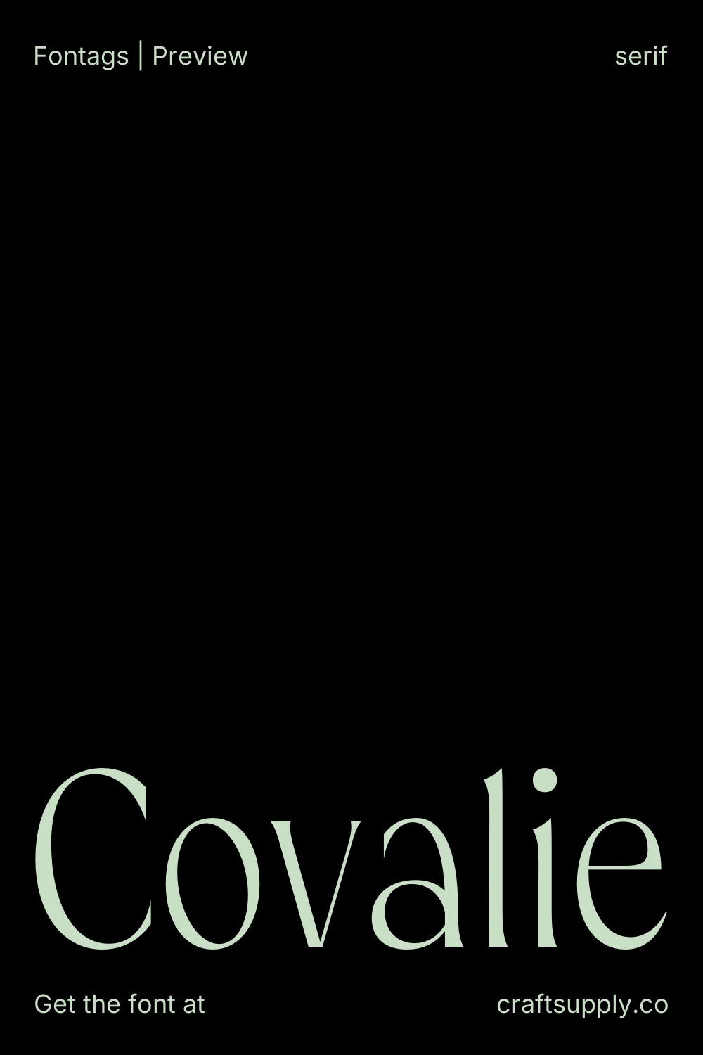 Covalie specimen 1