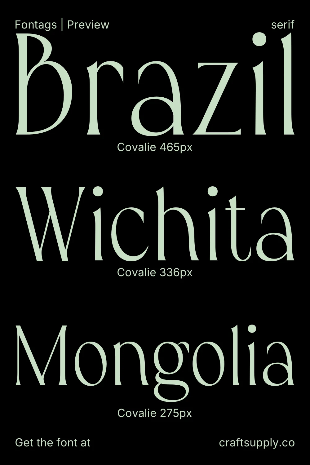 Covalie specimen 5