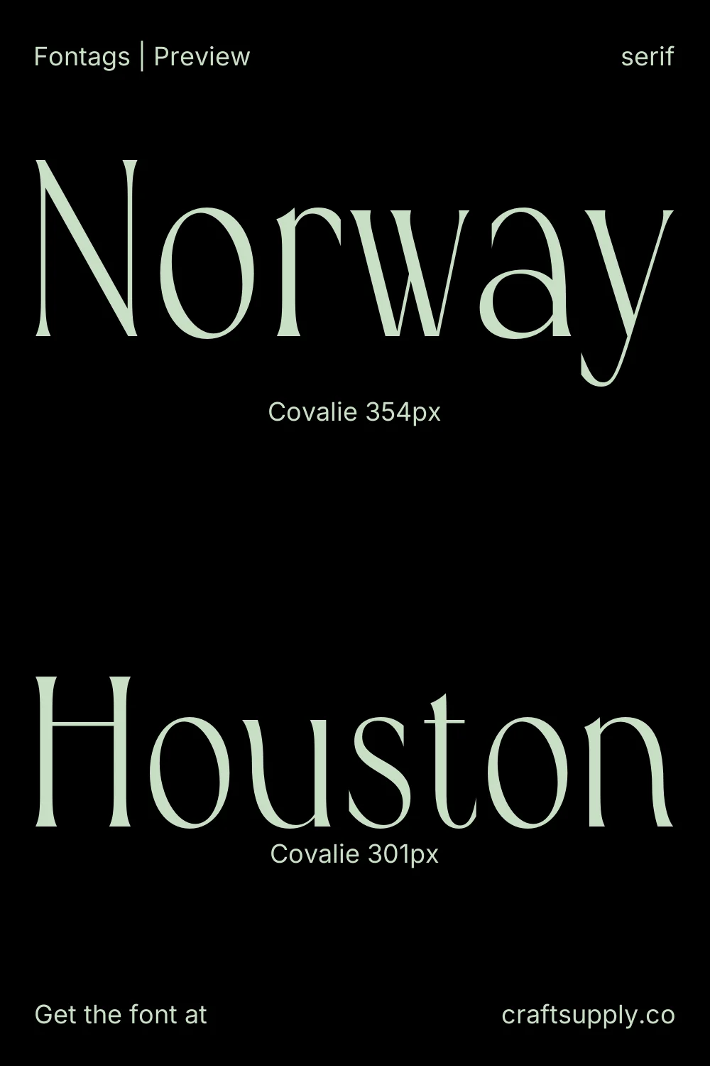 Covalie specimen 6