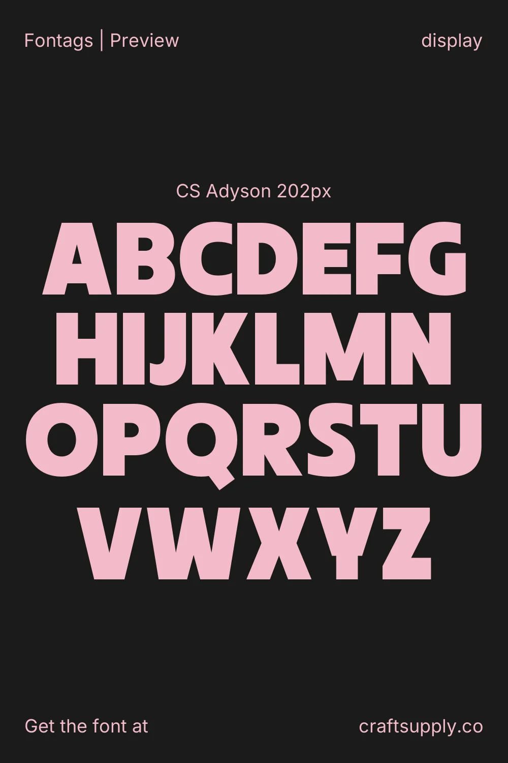 CS Adyson specimen 2