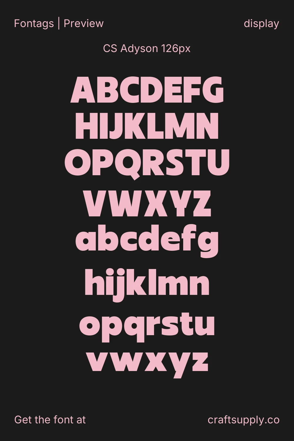 CS Adyson specimen 8