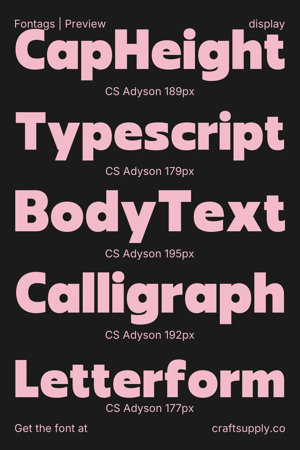 CS Adyson specimen 9