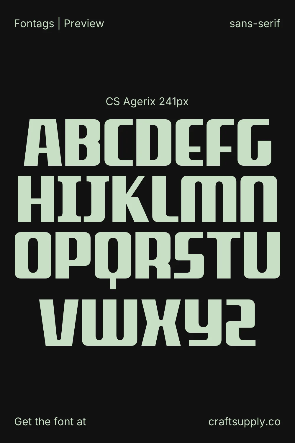 CS Agerix specimen 2