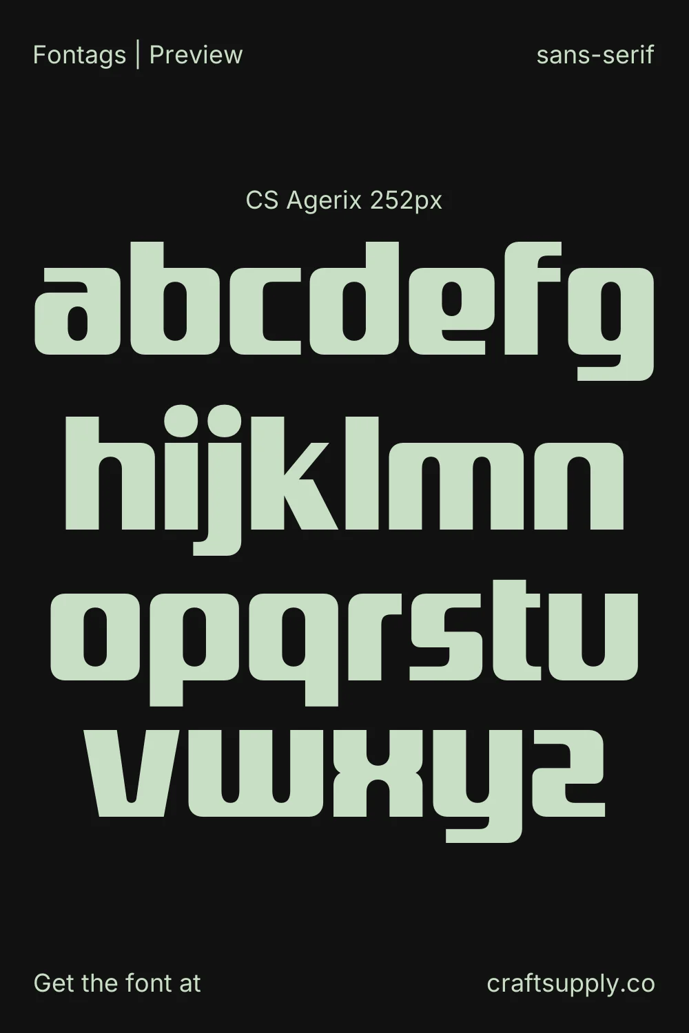 CS Agerix specimen 10