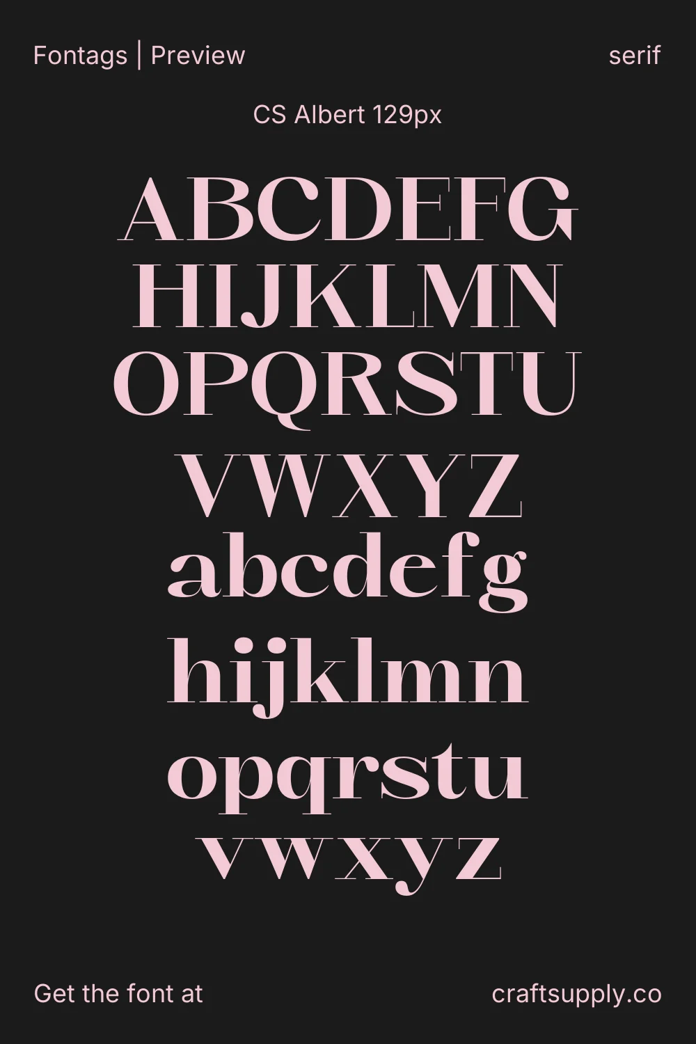CS Albert specimen 8