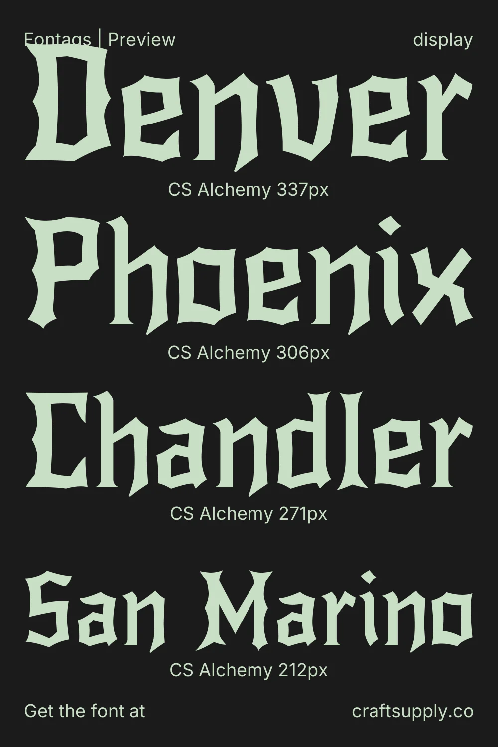 CS Alchemy specimen 4