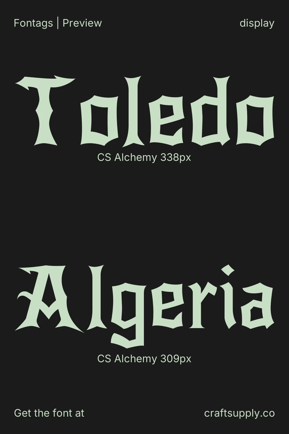 CS Alchemy specimen 6