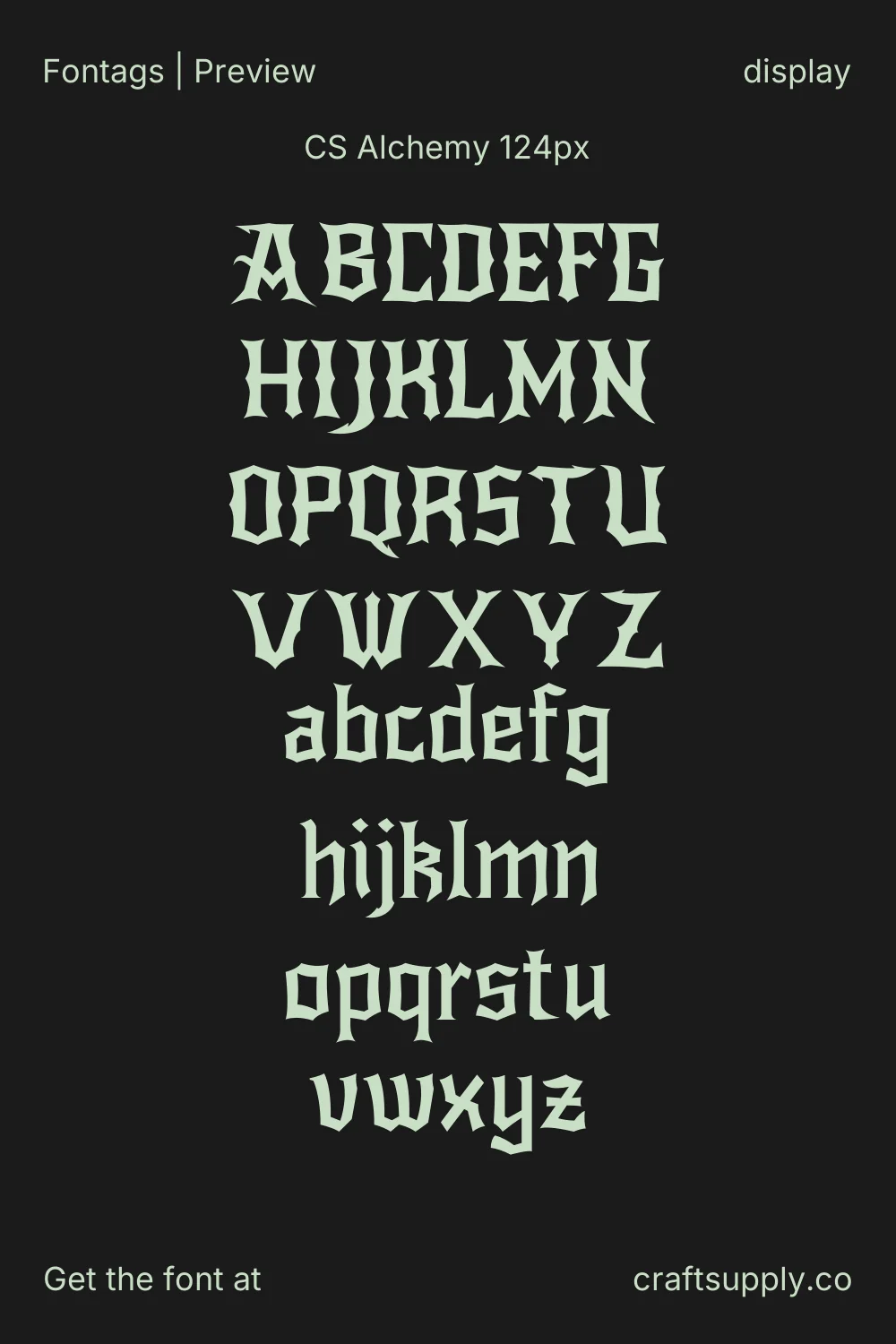 CS Alchemy specimen 8