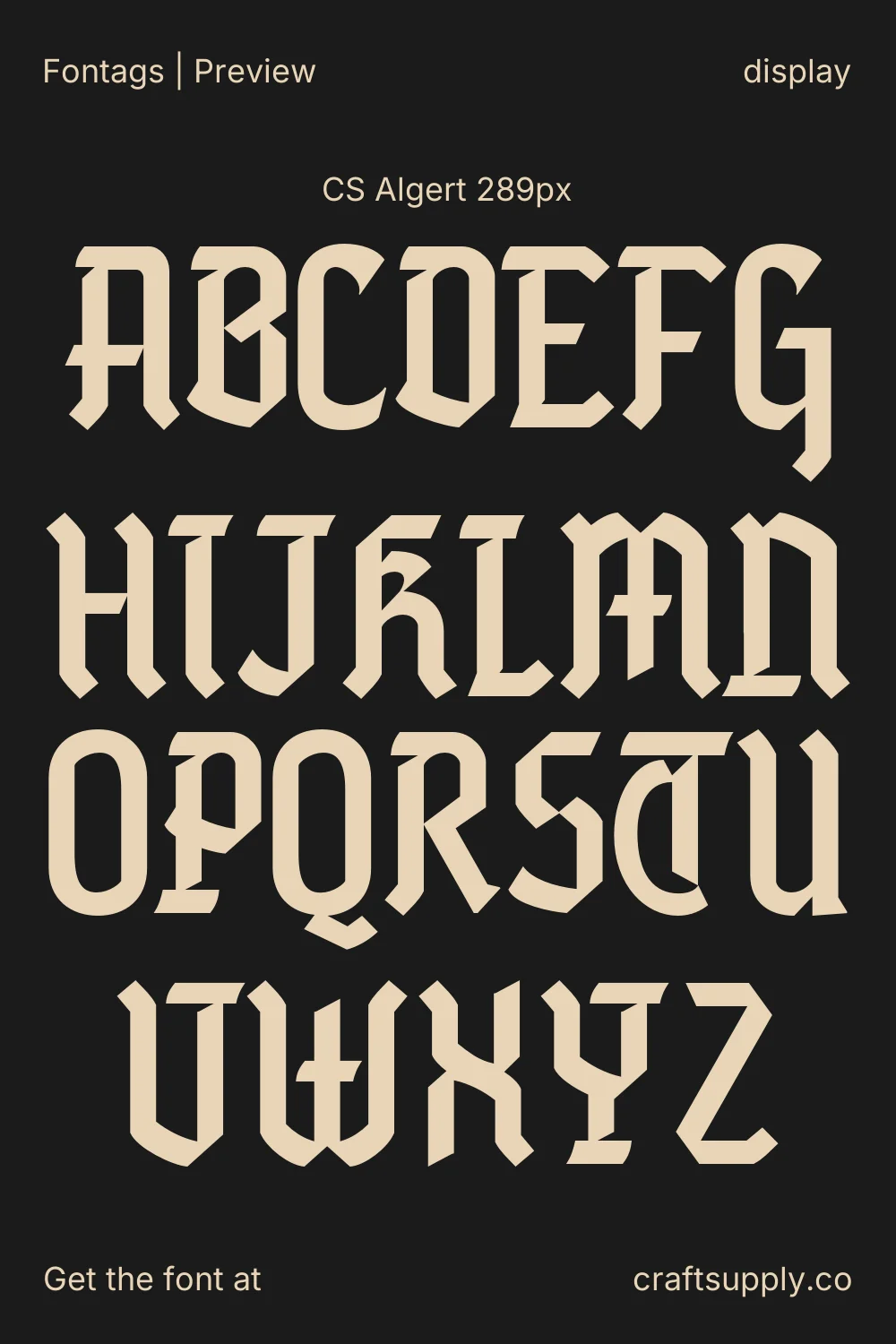 CS Algert specimen 2