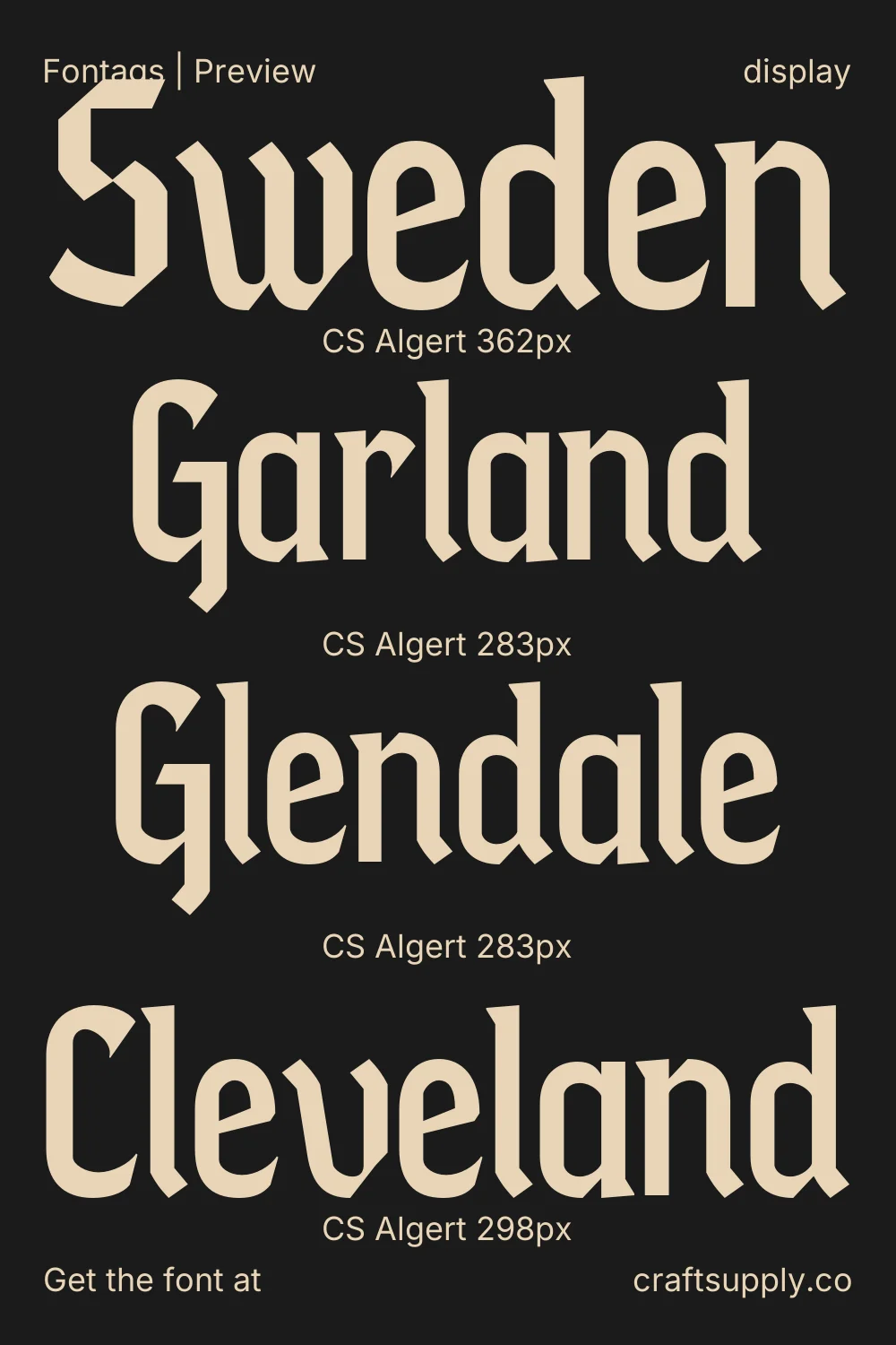 CS Algert specimen 4