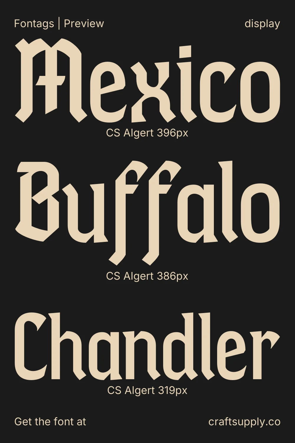 CS Algert specimen 5