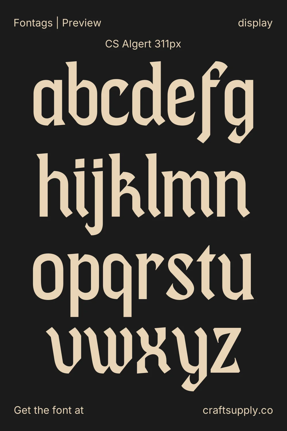 CS Algert specimen 10