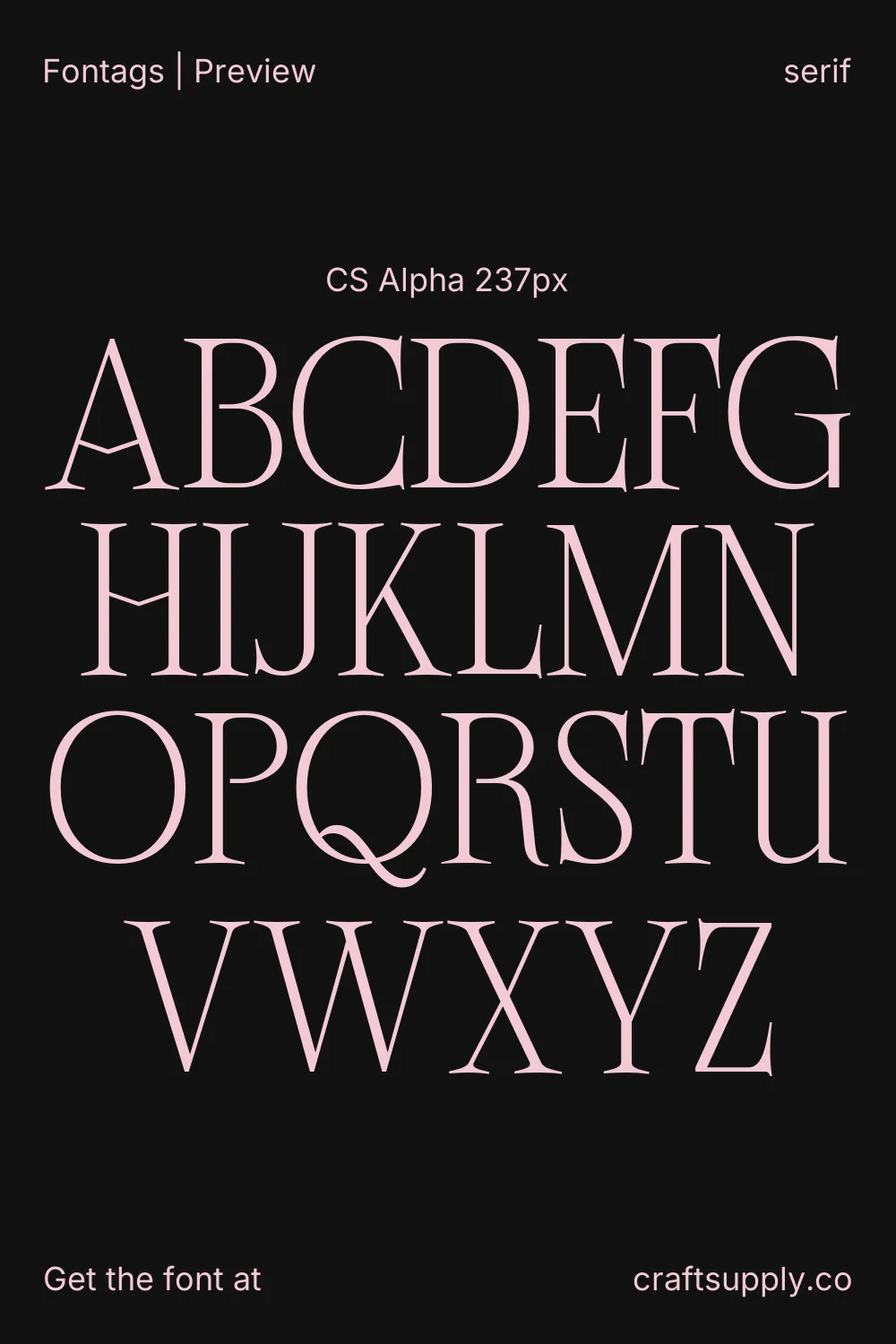 CS Alpha specimen 2
