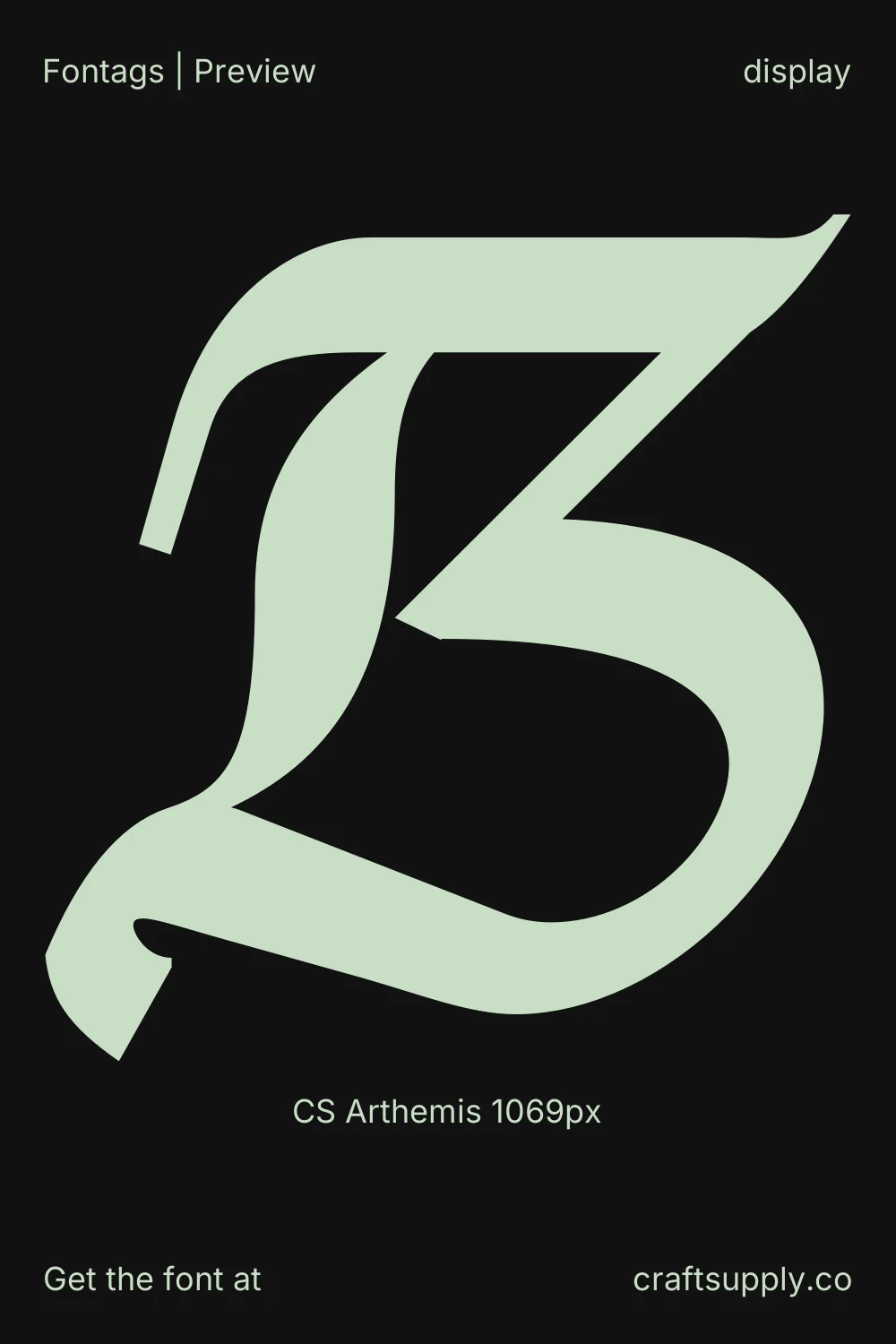 CS Arthemis specimen 7