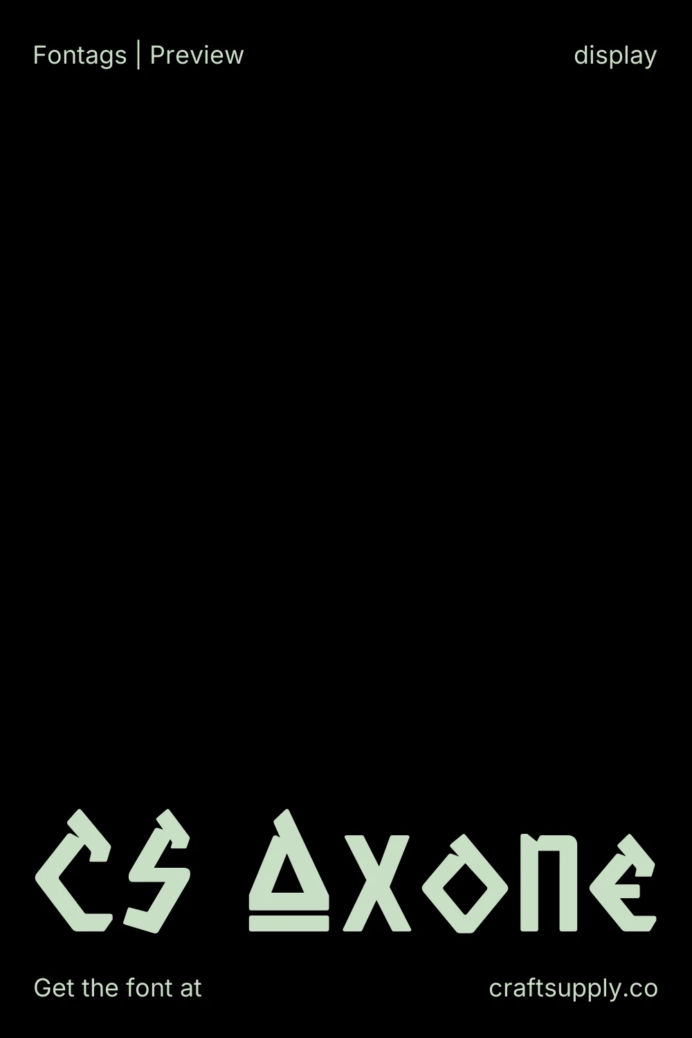 CS Axone specimen 1