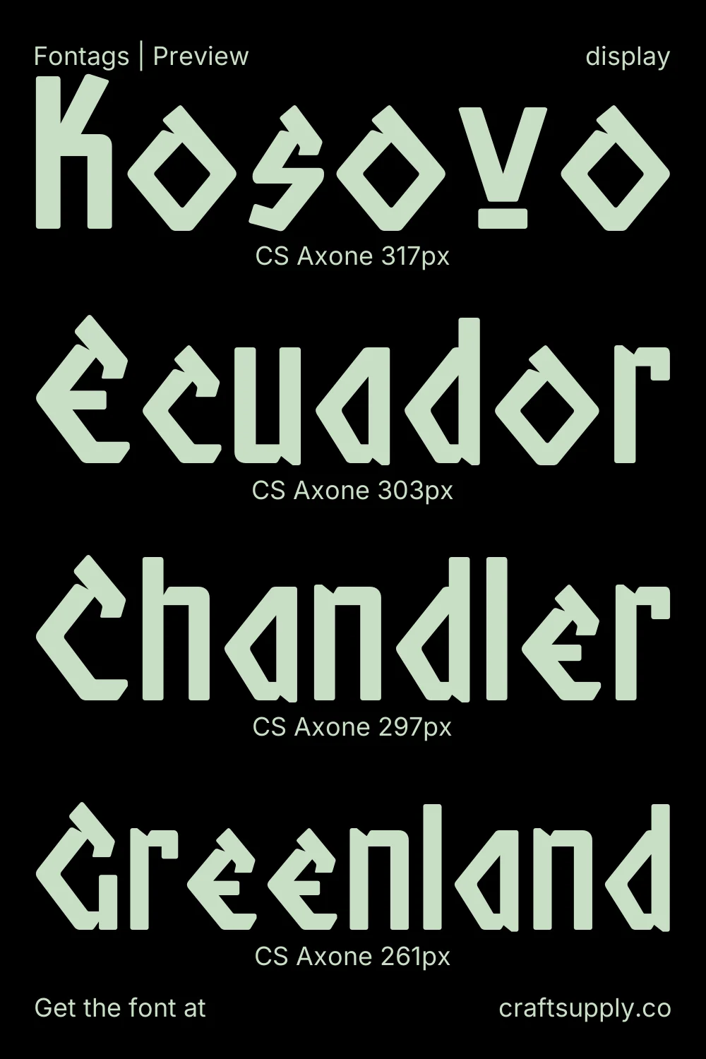 CS Axone specimen 4