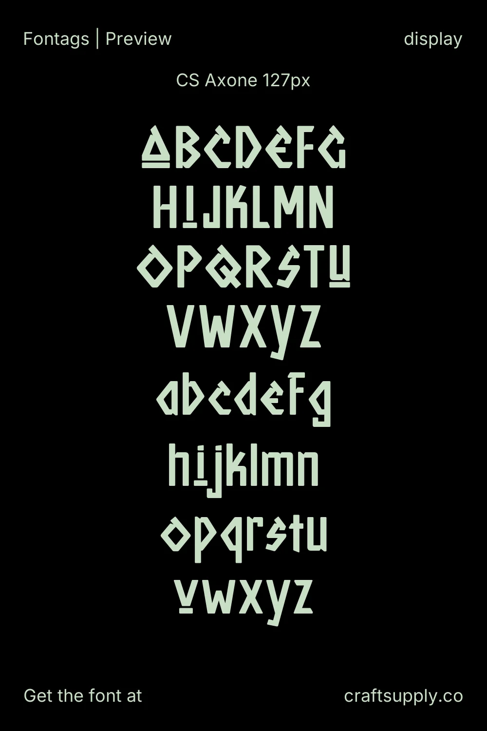 CS Axone specimen 8