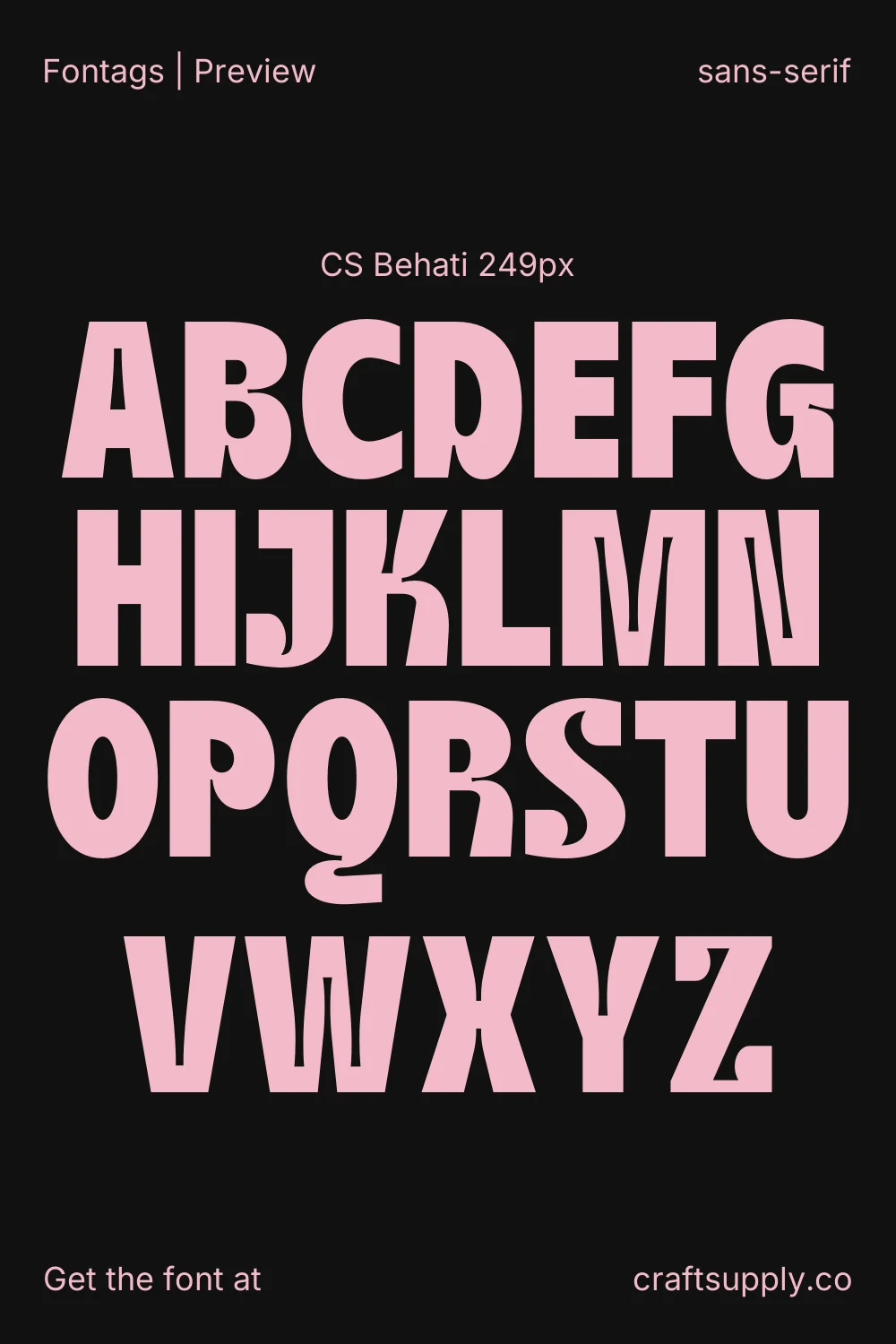 CS Behati specimen 2
