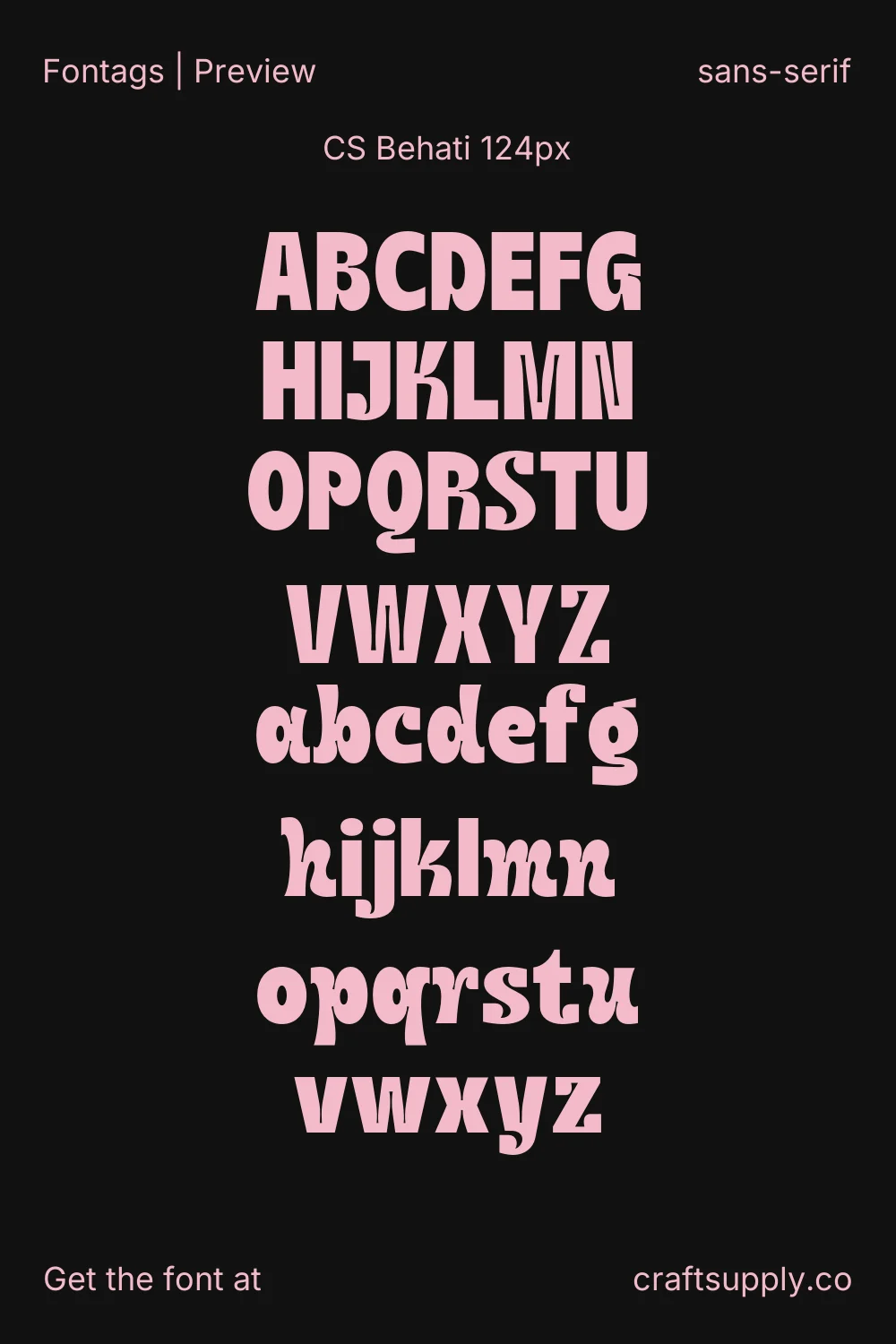 CS Behati specimen 8