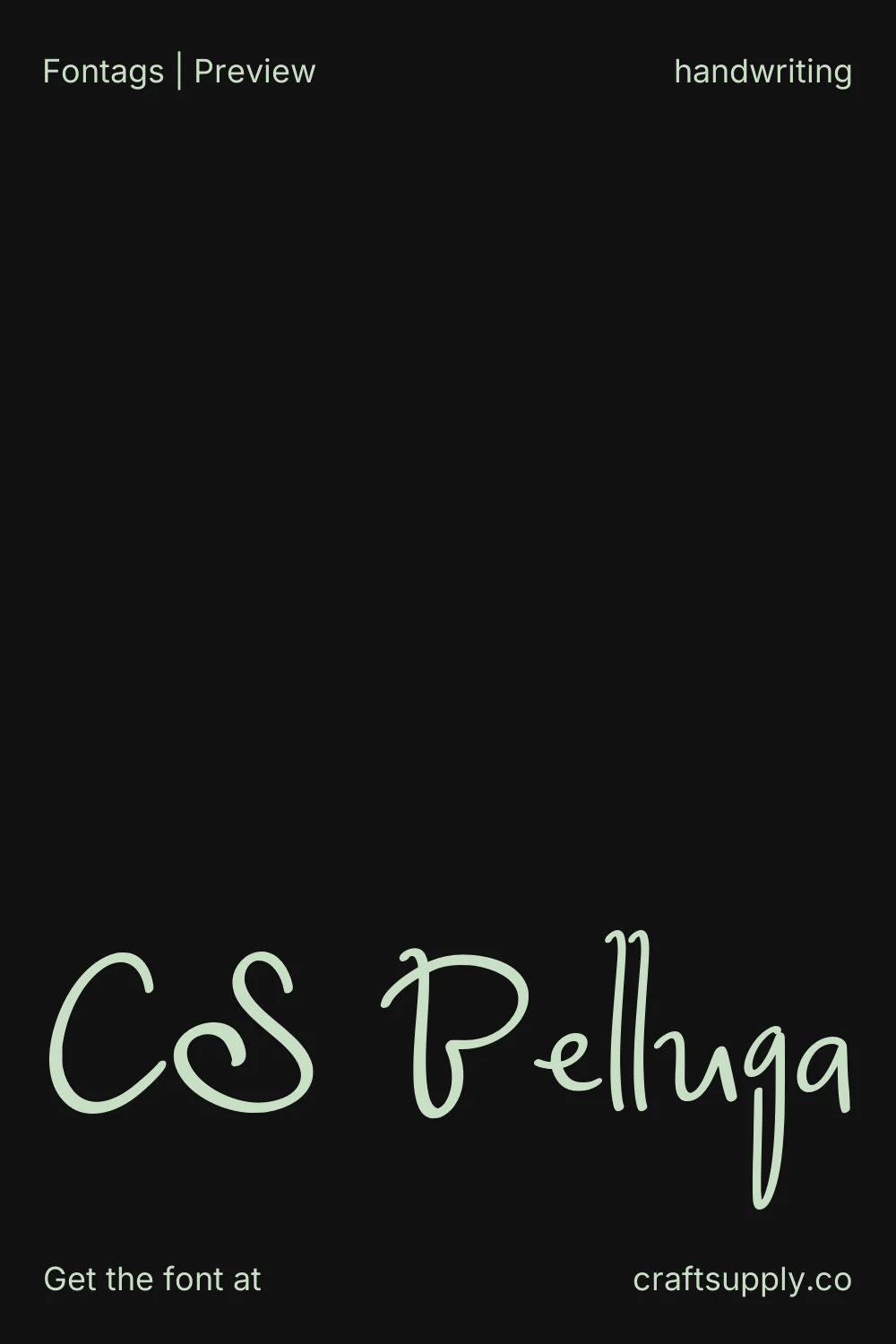 CS Belluga specimen 1