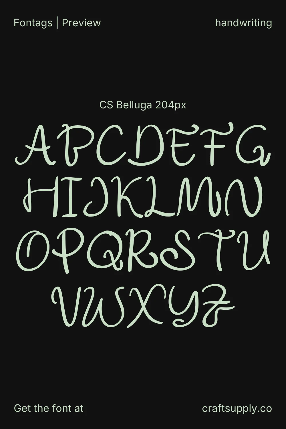 CS Belluga specimen 2