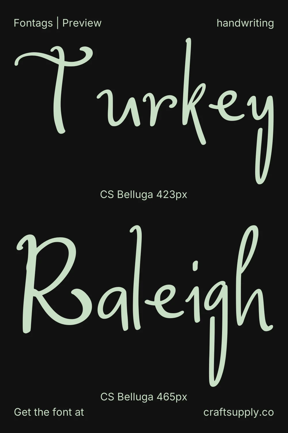 CS Belluga specimen 6