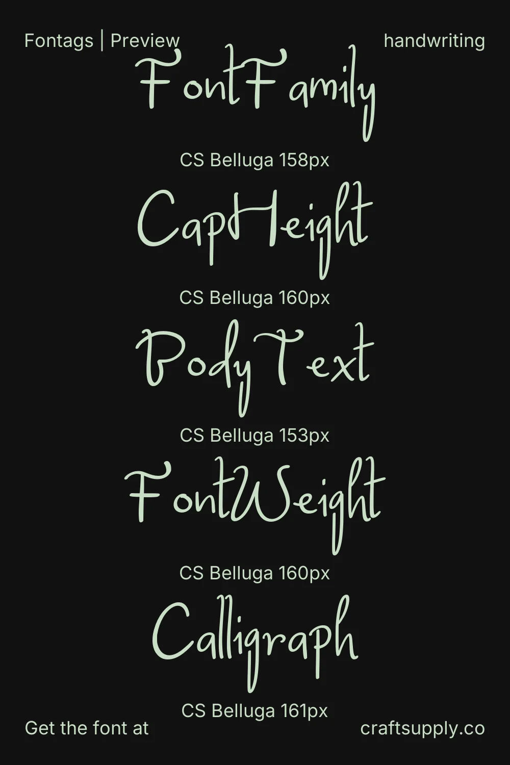 CS Belluga specimen 9