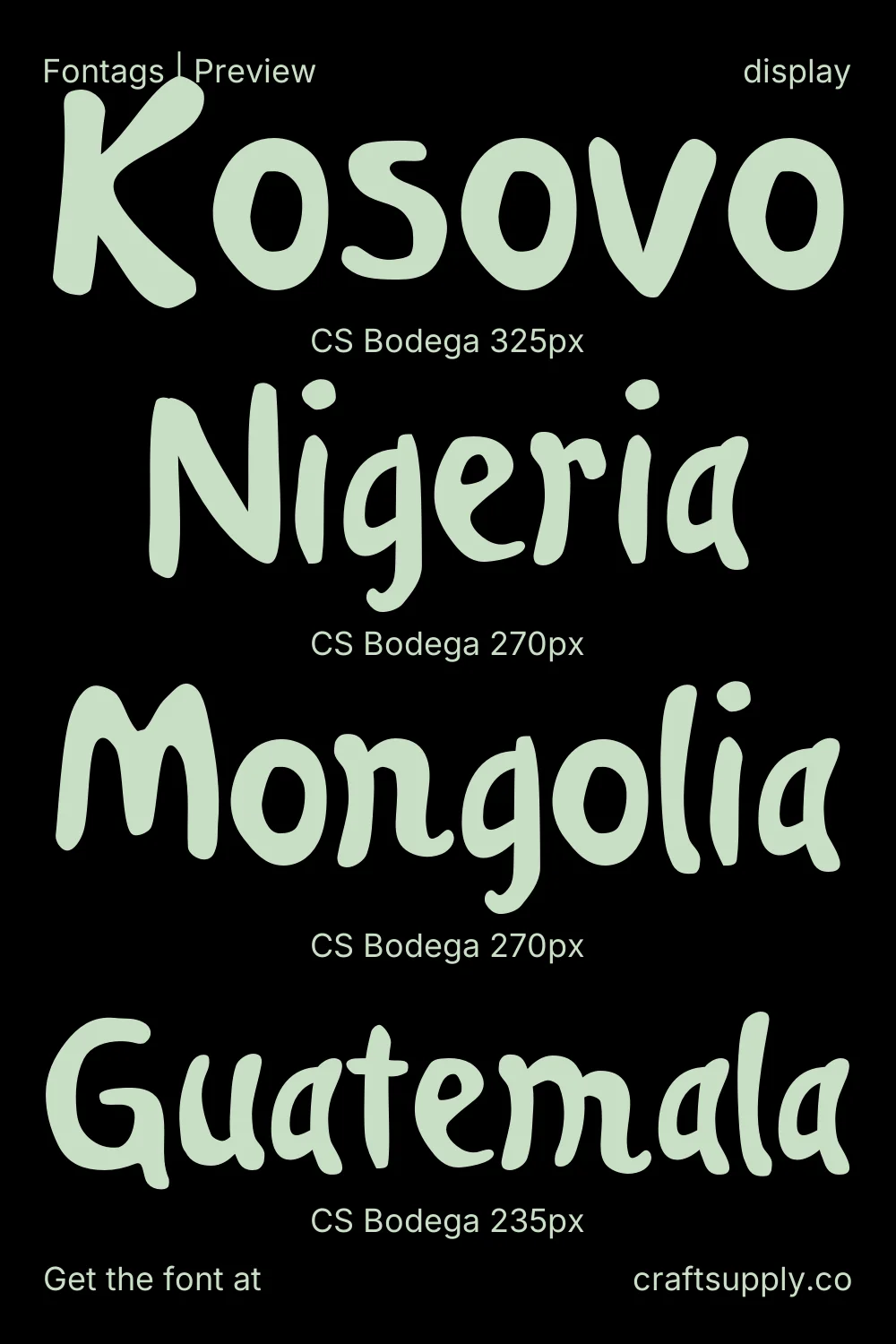 CS Bodega specimen 4